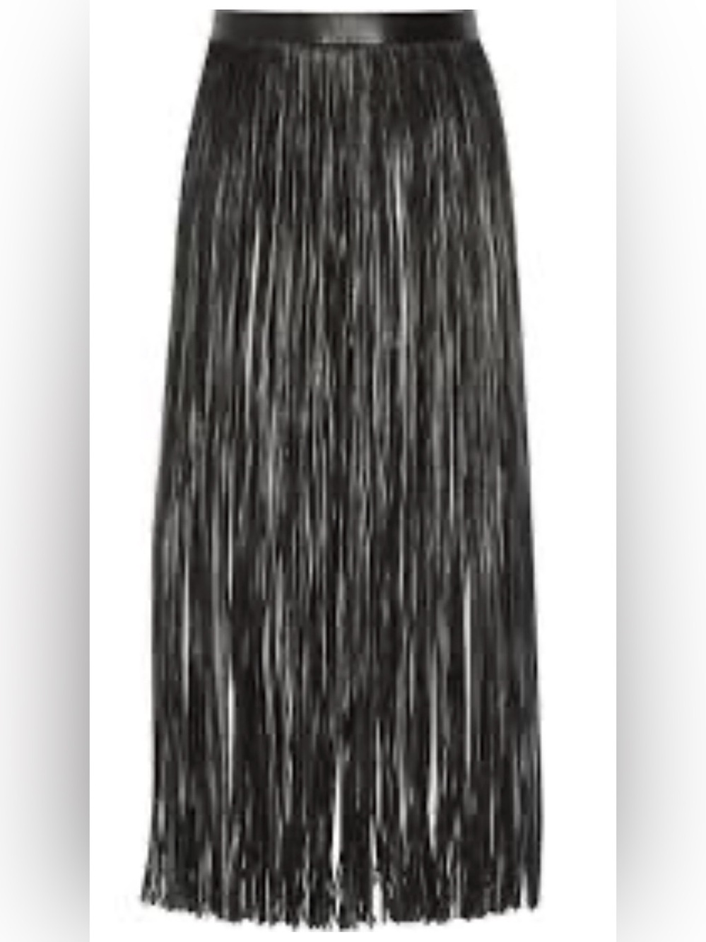 Valentino Fringe Wrap Skirt - Brown Fringe Skirt size 40